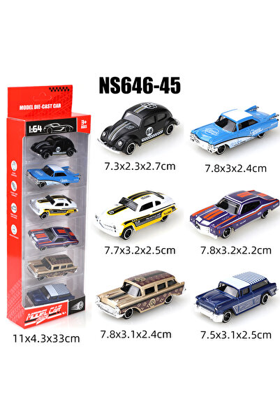 Choice 0045 (معلبة) مجموعة سيارات مصغرة مصبوبة على الطراز العتيق/الكلاسيكي بم...