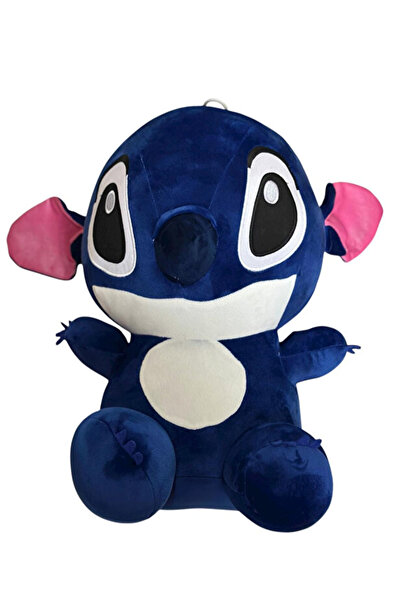 Happystore Stitch  peluş oyuncak fermuarlı  sürpriz peluş  hediyelik uyku ark...
