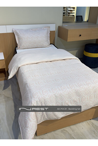 INREST Calista Single Duvet Set (Without Filling) 100% Cotton 2 Pieces