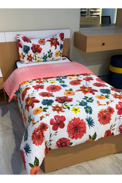 INREST Diamond Single Duvet Cover Set (WITHOUT FILLING) Cotton 100% Single Si...