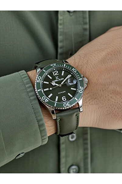 Daniel Klein ERKEK KOL SAATİ METAL KASA - DAYANIKLI DERİ KORDON KORDON 5 ATM ...