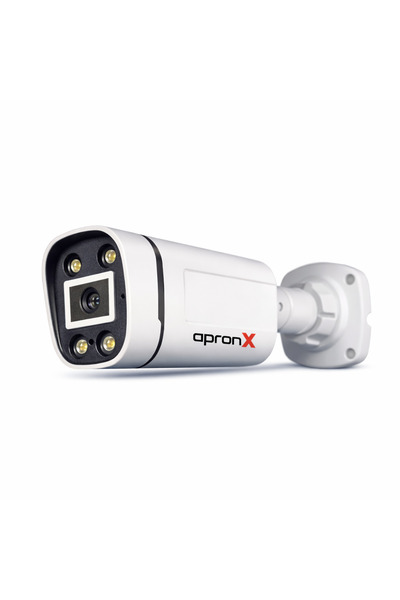 APRONX AX-BN260S 6Mp 2.8mm Full Color Mikrofonlu Bullet IP Kamera