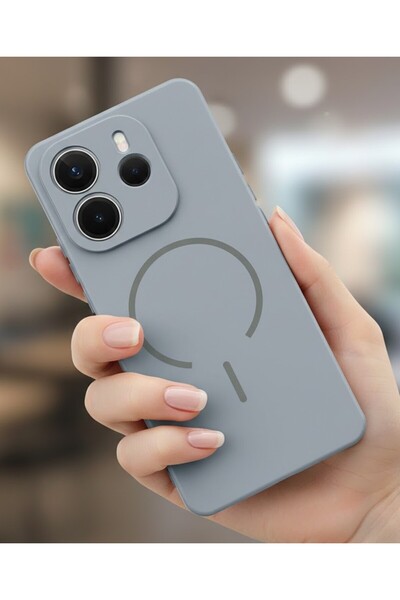 halkhouse Xiaomi Redmi Note 14 4G Kılıf Kamera Korumalı Magsafe Şarj Özellikl...