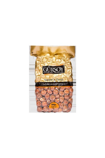 Gürsoy Natürel İç Fındık 250g Vakum Paket
