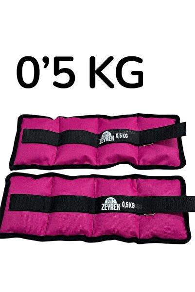 Genel Markalar 0.5 Kg× 2 Adet Toplam 1kg El Ayak Bilek Kas Güçlendiriçi Ağırl...