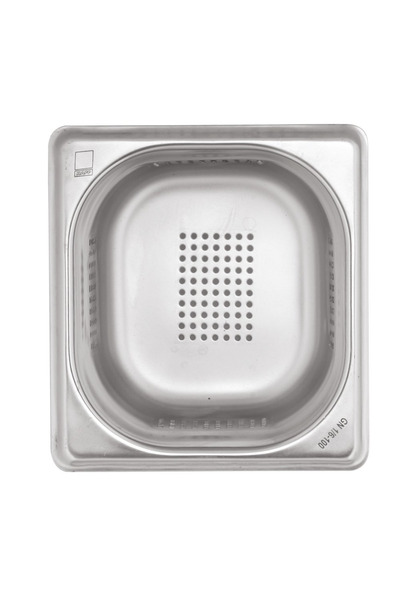 Kapp Süzgeçli Çelik Gastronom Küvet 1/6-65