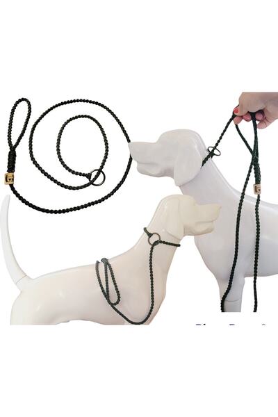 VSLT HANDMADE حزام مسابقة الكلاب، حزام عرض الأداء للكلاب. مقود عرض الكلاب.