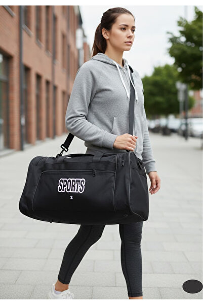 Atlas 4 bölmeli el valizi seyahat spor el çantası kabin boy valiz 60 cm