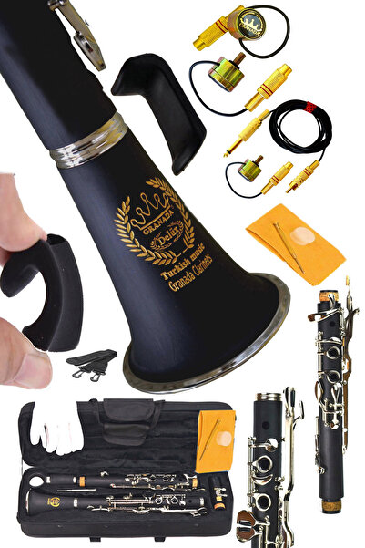 Granada Dört Yüzük Sol Klarnet Mikrofon Ve Parmak Dayama Hediyeli