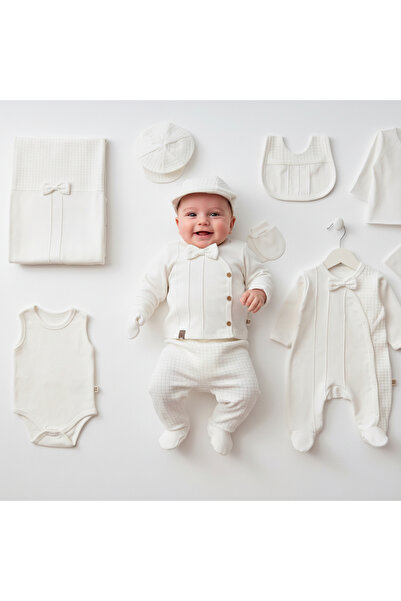 MİLAYS LİFE HOME COLLECTİON ERKEK BEBEK 0-3 AY KARİZMA NERVÜLLÜ 10 LU HASTANE...