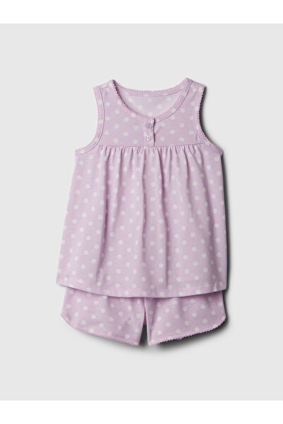 GAP Bebek Pembe Geri Dönüştürülmüş Pijama Takımı