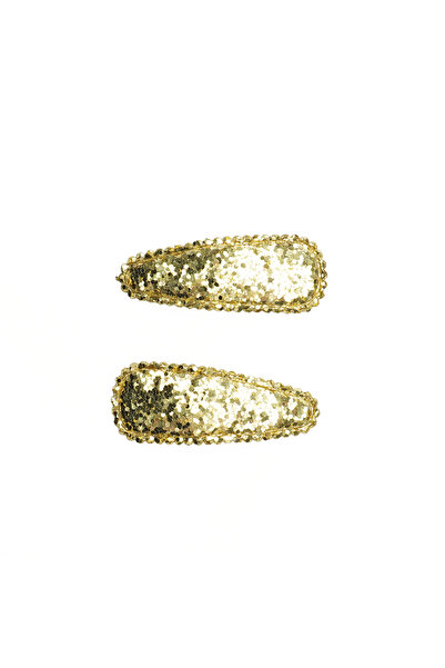 Mini and Kids Mini & Kids Çocuk Klips Toka - Glitter Gold