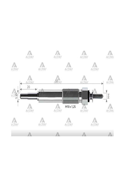 KIZDIRMA BUJİSİ (ISITMA) CANTER 304 / 444 23V.