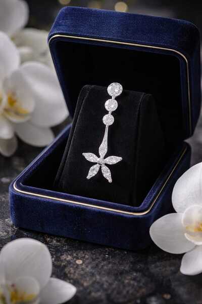 Begonia Accessories 316L Cerrahi Çelik Paslanmaz Kararmaz Fashion Zirkon Taşl...