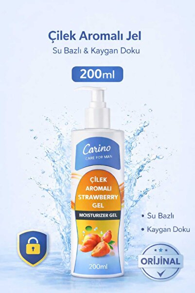Carino E Bella Çilekli Jel Su Bazlı 200 ml