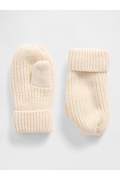 GAP Bebek Kırık Beyaz Soft Kint Eldiven