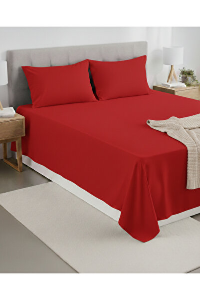 pınarhome collectıon 100% Organic Cotton Fabric Plain (Without Elastic) Sheet...