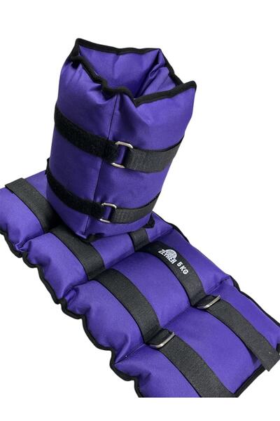 S ZEYREK 5 Kg × 2 Adet Toplam 10 Kg El Ayak Bilek Kas Güçlendiriçi Ağırlık Seti Kum Ağırlık Torbası