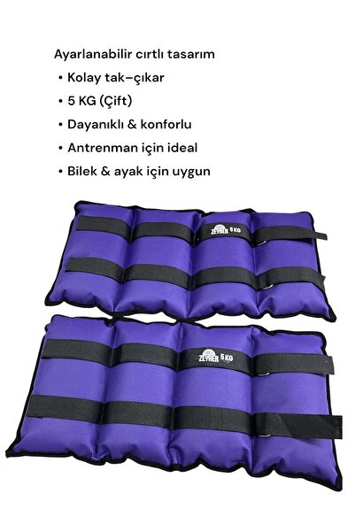 S ZEYREK 5 кг × 2 шт. Загальна вага 10 кг Набір ваг для зміцнення м'язів рук ...