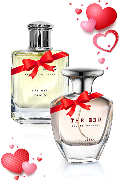 The End Sevgililer Günü Özel Edt Kadın Parfüm Ve Edt Erkek Parfüm Seti 100 ml...