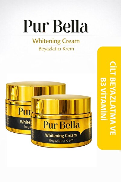 PUR BELLA كريم تبييض البشرة - مضاد للعيوب ومفتح للبشرة |   حمض الكوجيك، ألفا ...