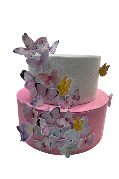 OGELAPARTY 🎂 2 Katlı Maket Pasta – Her Konsepte Uygun, Gerçek Görünümlü Deko...
