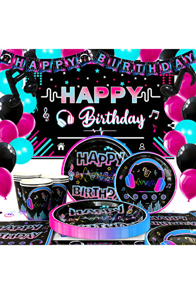 Choice مجموعة لوازم حفلات تيك توك متعددة، 93 قطعة من أدوات تزيين حفلات تيك تو...