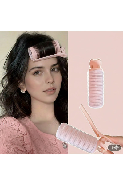 MutluBiDünya 1 Adet Mandallı Saç Kabartma Bigudisi Hacim Arttırma Mandal Bigudi