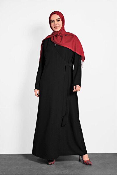 Alvina Side Tie Crepe Dress 20020