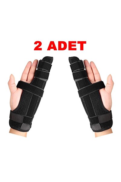 MEDITERIAN Standart 2 Adet Boksör Kırığı Ateli Çift Taraflı Parmak Ateli Ekle...