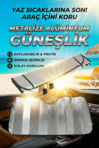 figiza مظلة داخلية من الألومنيوم اللامع قابلة للطي ومظلة للزجاج الأمامي للسيارات