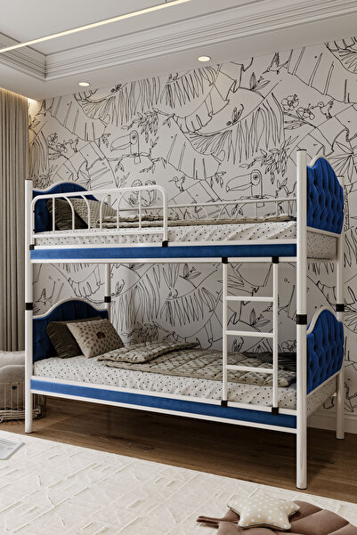 ARGİMO Melis Çift Katlı Metal Ranza Ve Karyola 90x190