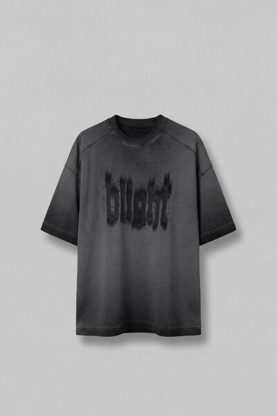 ablukaonline تي شيرت رجالي مطبوع وقابل للغسل مقاس كبير باللون الأسود