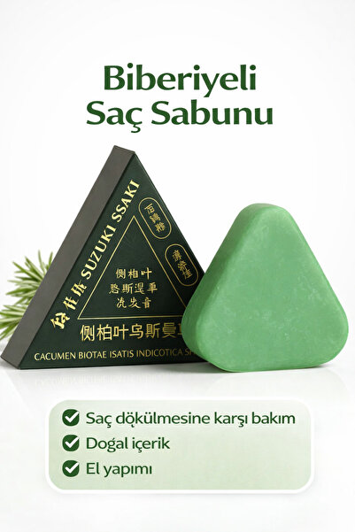SAÇ ÇIKARAN BİBERİYELİ SABUN