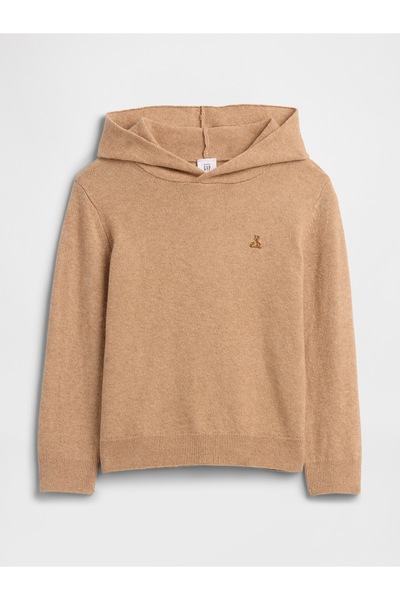 GAP Erkek Bebek Kahverengi CashSoft Sweatshirt Kazak