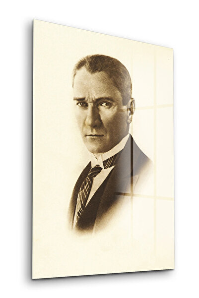 Decovetro Pictură pe sticlă antică Portești Ataturk