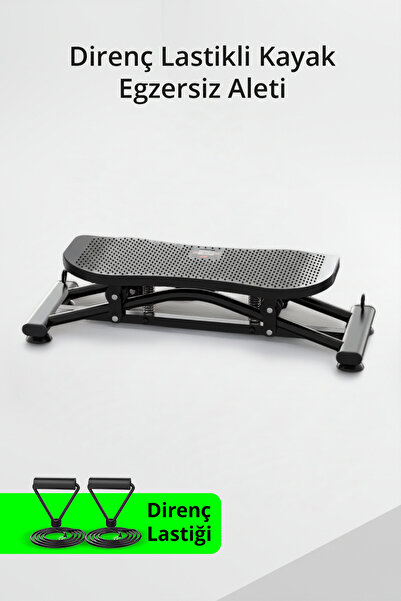 Triathlon T‑233 Kayak Egzersiz Aleti | LCD Ekran | Vakumlu Ayaklar | Direnç L...