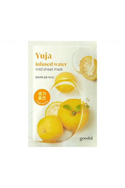 Goodal Canlı Ve Aydınlık Görünüm Sunan Yaprak Maske Yuja Infused Water Mild S...