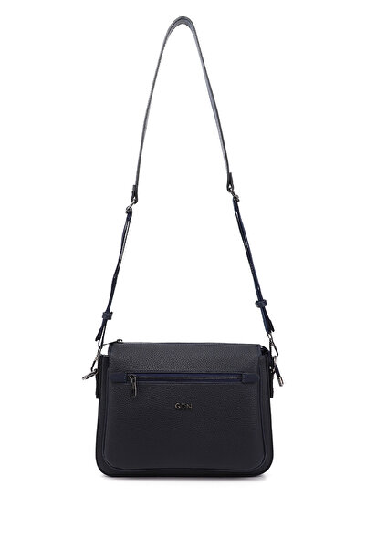 GÖNDERİ(R) Τσάντα ώμου για γυναίκες/κορίτσια Navy Blue Long Strap