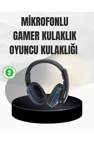 Kanonik Education سماعة ألعاب ستيريو – صوت جهير قوي، تصميم مريح مع ميكروفون