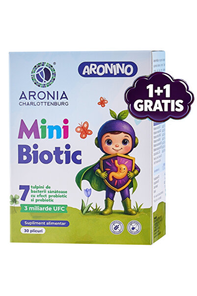 Aronia Charlottenburg Аронино Мини Биотик — 7 пробиотика, които подпомагат хр...
