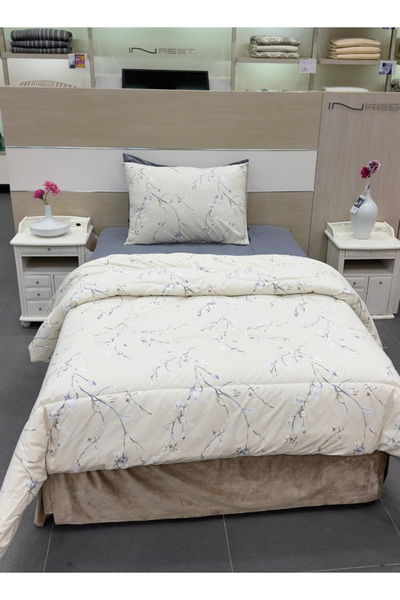 INREST LUXURY COMFORTER SET SINGLE 4 PC - MATERIAL 100% COTTON - SIZE 200*220 CM