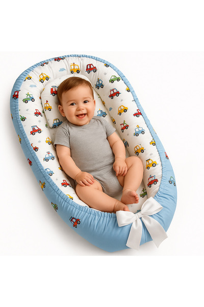 Linomag ® κούνια μωρού, 0-24 μηνών, 90x55 cm, βαμβακερό κάλυμμα, άνεση και ασ...