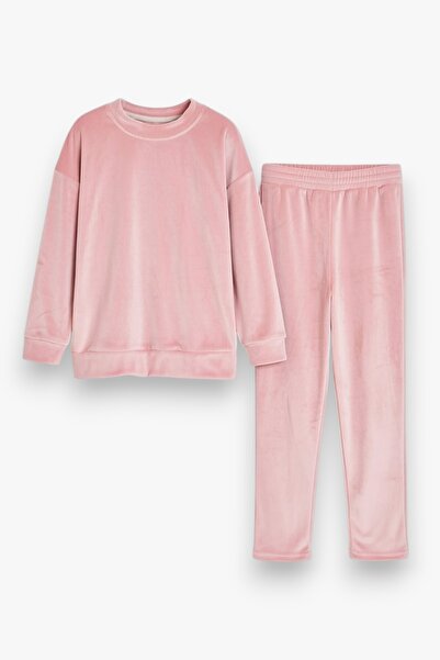 My Kids Wear Βελούδινο Basic μονόχρωμο παιδικό σετ