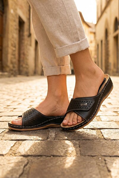 GEZER Yazlık Kadın Masaj Taban Terlik