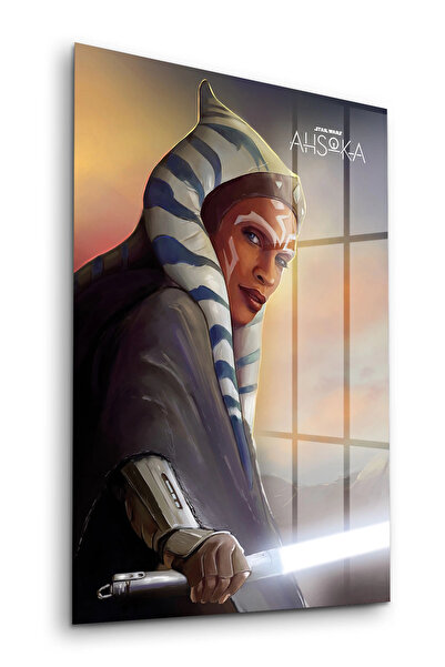 Decovetro Tablou din sticlă Star Wars Ahsoka