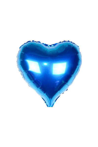 Kanonik Education Blue Heart Flying Foil Balloon 80 Cm.
