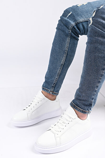 Bestello Lace-Up Eva Sole Genuine Leather Sneaker 174-22040 Men's Shoes