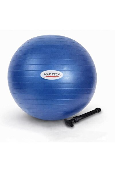 MaxTech 65 Cm Pilates Topu + Şişirme Pompası