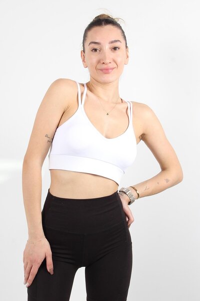 Mckanzie 9024 Covered Bustier with Double Rope Straps